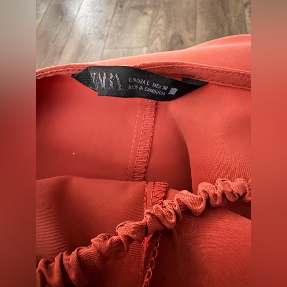 Slip Maxi Dress in Terracotta — Women - Picture 11 of 13